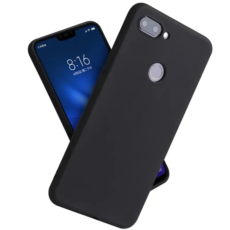 Xiaomi 8 Frosted Tpu Phone Case Black - Image 12