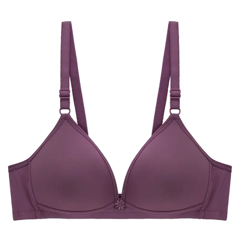 Xuejilan Comfortable Push-Up Bra for Women with Small Busts, Wireless Bra, Japanese Style Lingerie, Non-Standard Bra