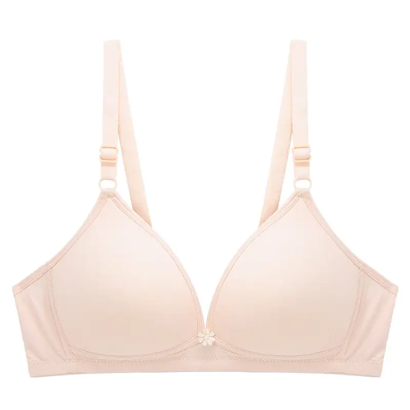 Xuejilan Comfortable Push-Up Bra for Women with Small Busts, Wireless Bra, Japanese Style Lingerie, Non-Standard Bra