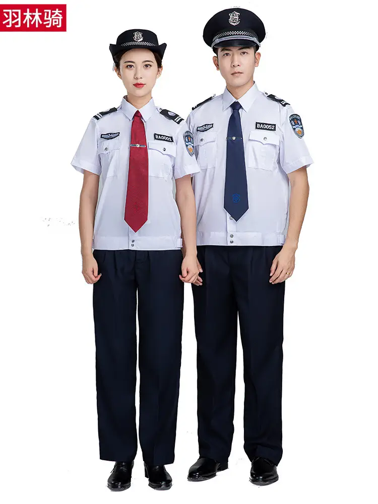 2011 Style Security Uniform Shirt Grey Blue Summer Duty - Image 35