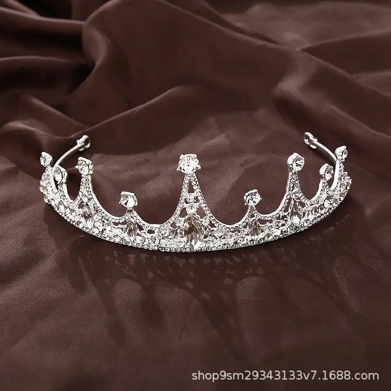 Cross-Border Bridal Crown with Rhinestones - Image 11