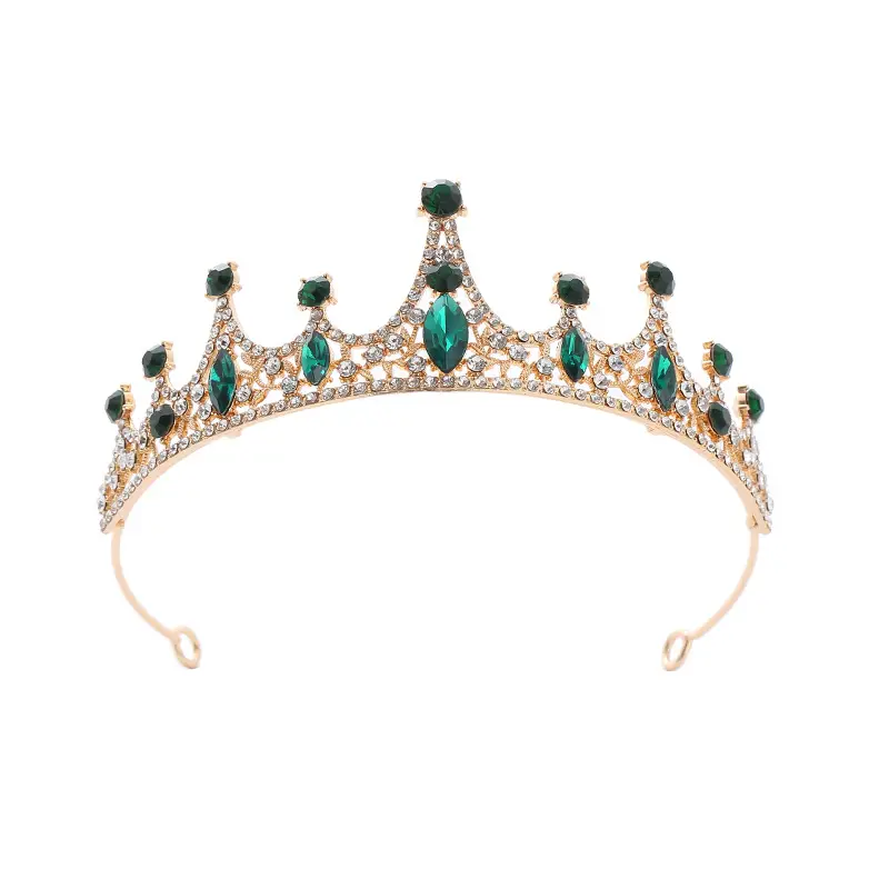 Cross-Border Bridal Crown with Rhinestones - Image 3