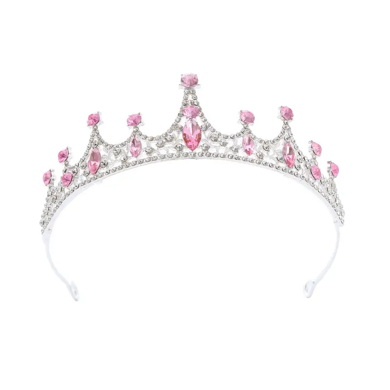 Cross-Border Bridal Crown with Rhinestones - Image 5