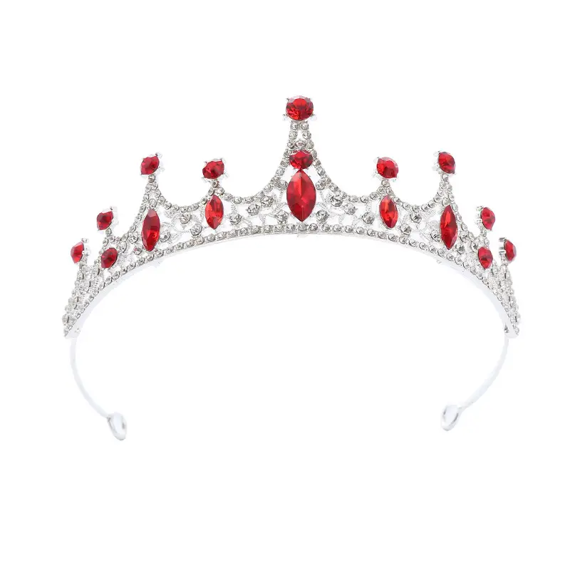 Cross-Border Bridal Crown with Rhinestones - Image 7