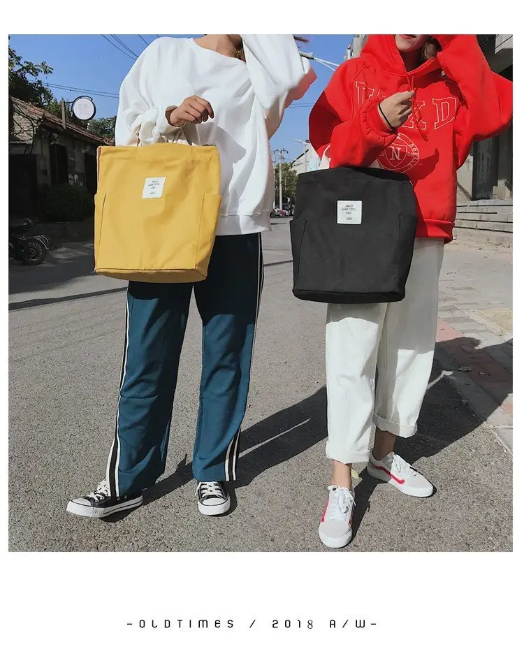Japanese Style Crossbody Bag with Canvas Back — feature 15