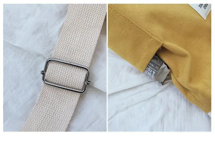 Japanese Style Crossbody Bag with Canvas Back — feature 44