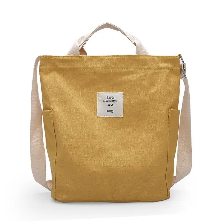 Japanese Style Crossbody Bag with Canvas Back — feature 53