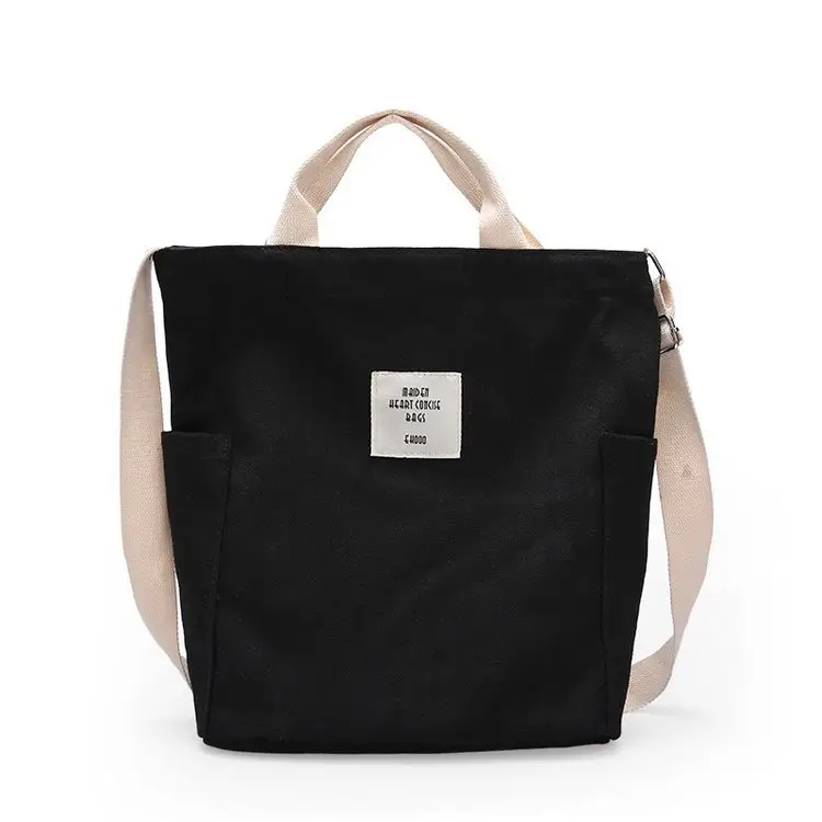 Japanese Style Crossbody Bag with Canvas Back — feature 54