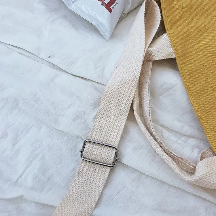 Japanese Style Crossbody Bag with Canvas Back — feature 73