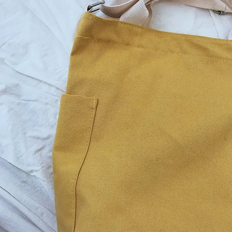 Japanese Style Crossbody Bag with Canvas Back — feature 79