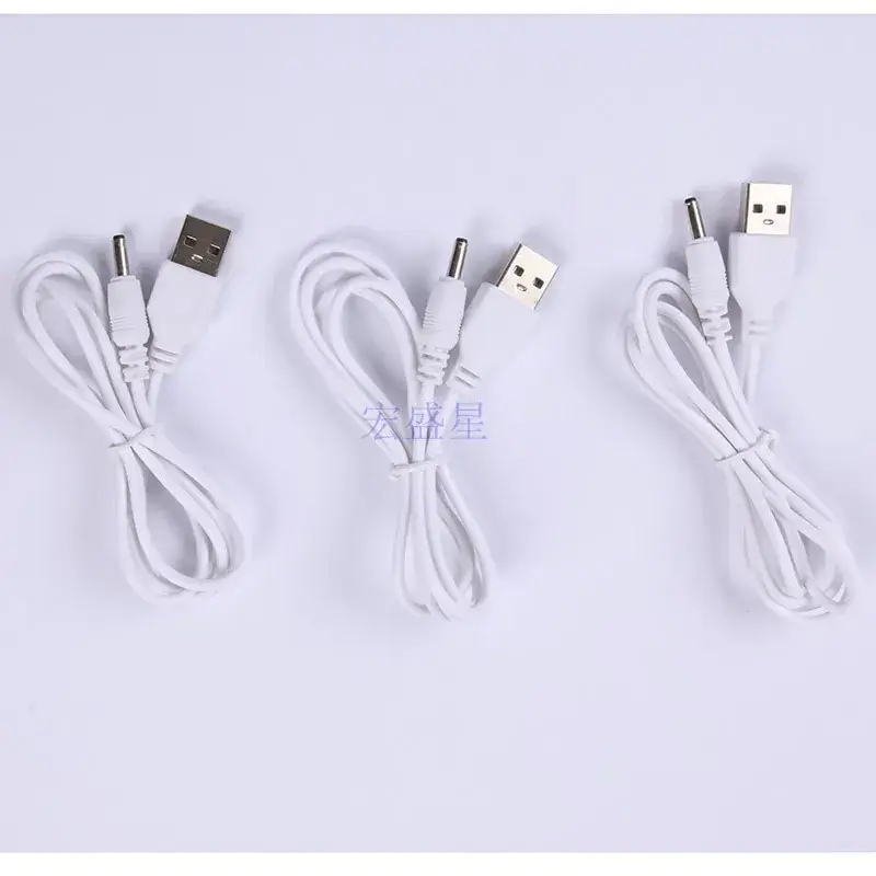 USB-C to DC3.5 Charging Cable 1.35m White - Image 4