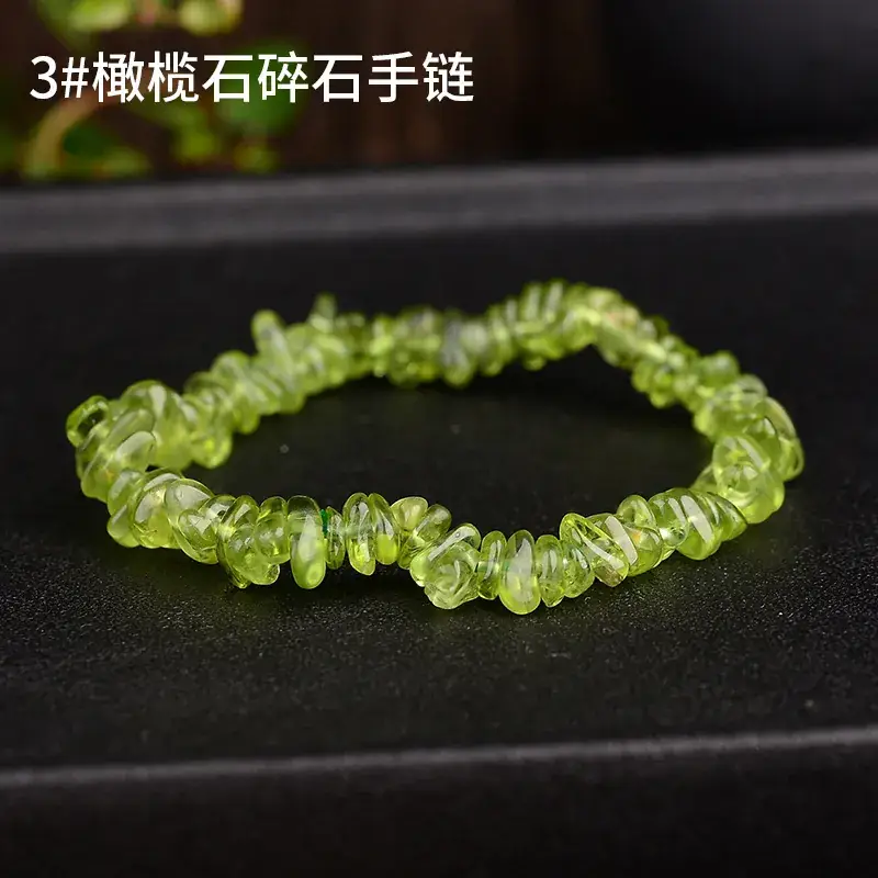 Pink Asymmetrical Crystal Bracelet for Men Women - Image 3