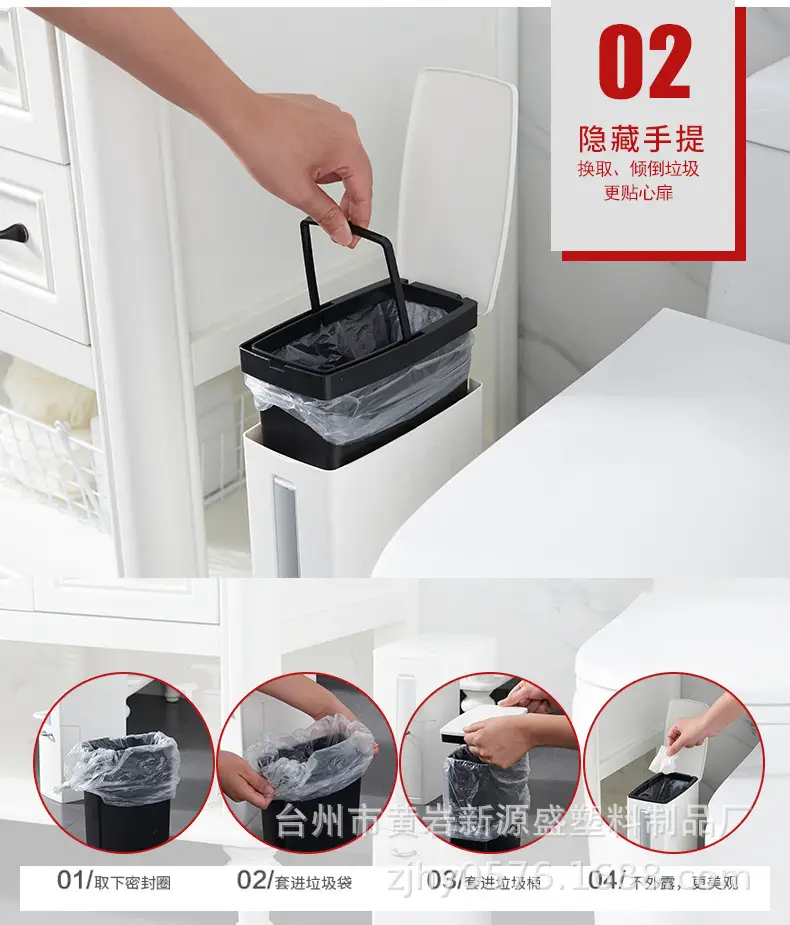 White Reusable Toilet Brush Set for Home & Office — feature 10
