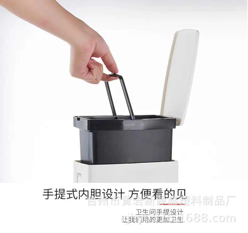White Reusable Toilet Brush Set for Home & Office — feature 17