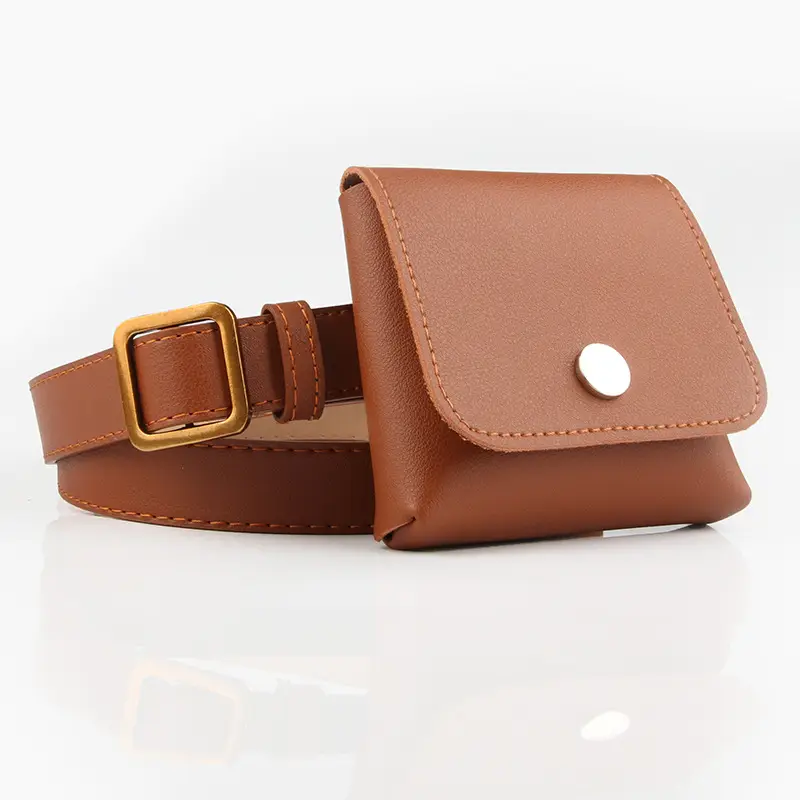 Red Cross-Belt Key Phone Bag for Women - Image 4