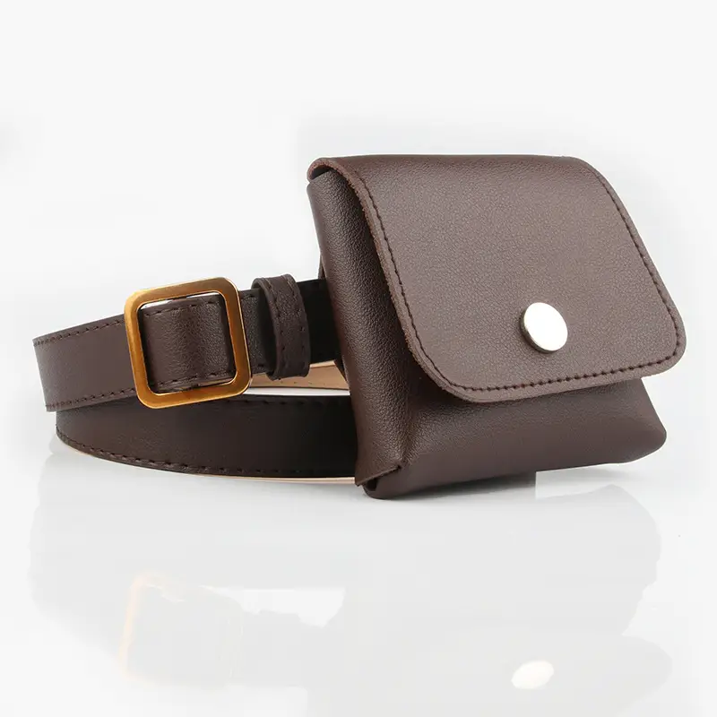 Red Cross-Belt Key Phone Bag for Women - Image 5