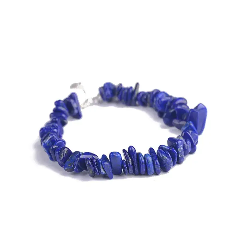 Jingyao Crystal Raw Stone Bracelet S925 Silver Extended Chain - Image 28