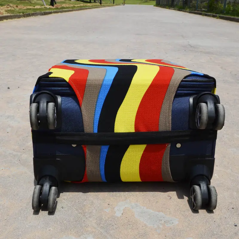 Colorful Wave Point 18-28" Suitcase Cover