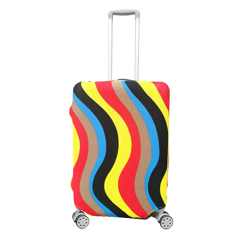 Colorful Wave Point 18-28" Suitcase Cover