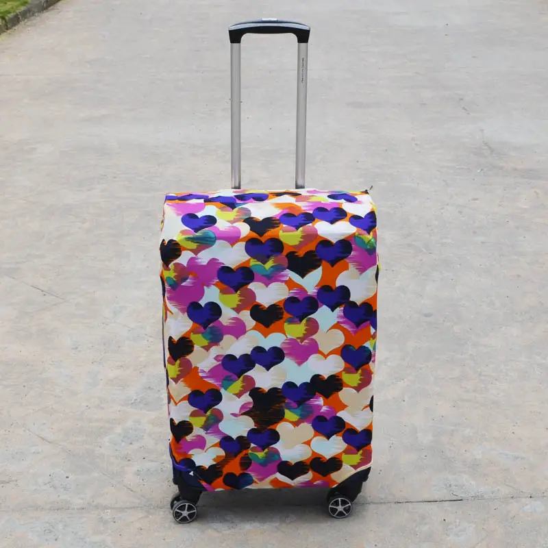 Colorful Wave Point 18-28" Suitcase Cover
