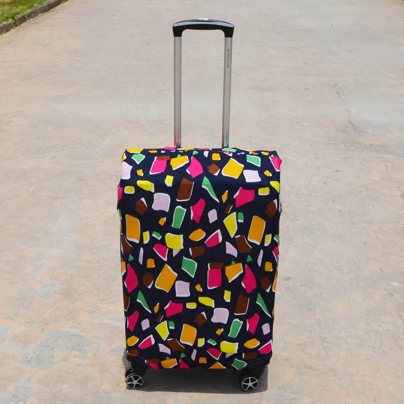 Colorful Wave Point 18-28" Suitcase Cover