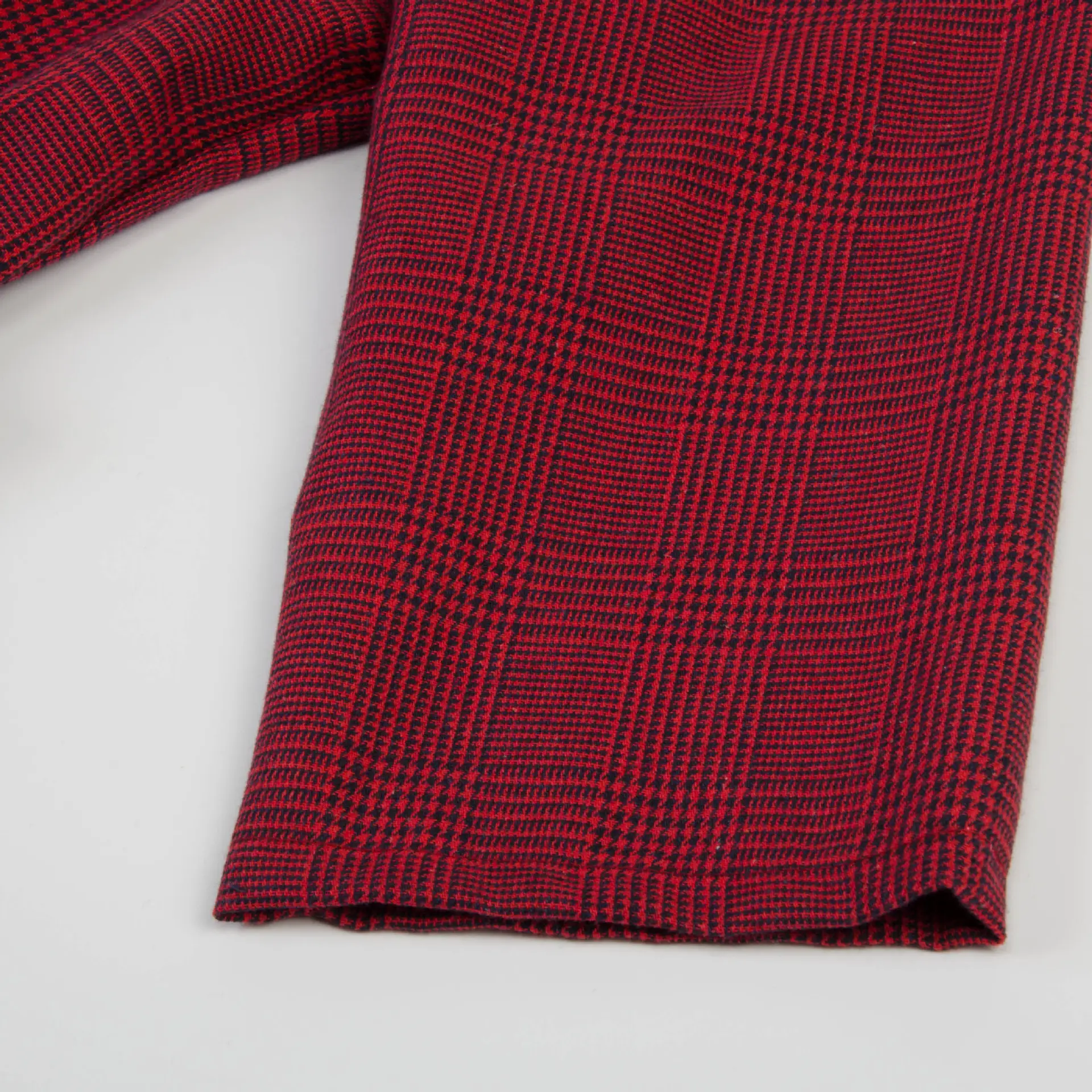 Maroon A-Line Skirt Doll Collar Dress — feature 9