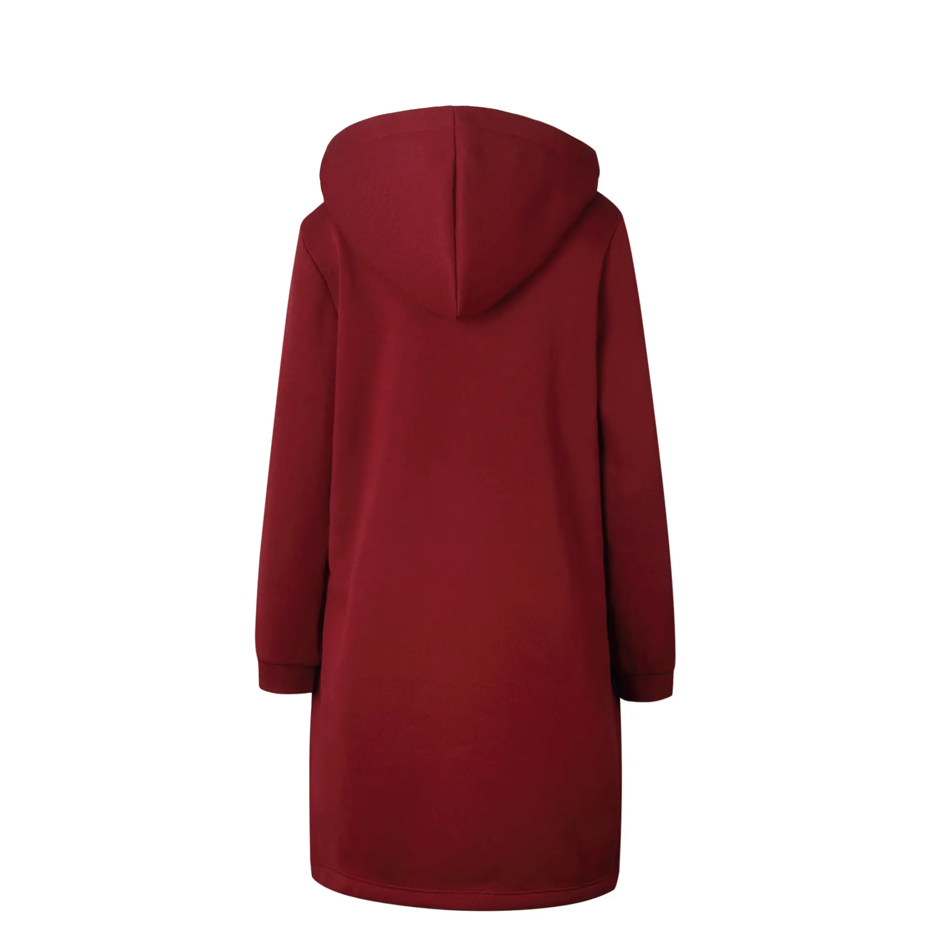 Women Winter Hooded Hoodie Navy Blue Long Sleeve — feature 20
