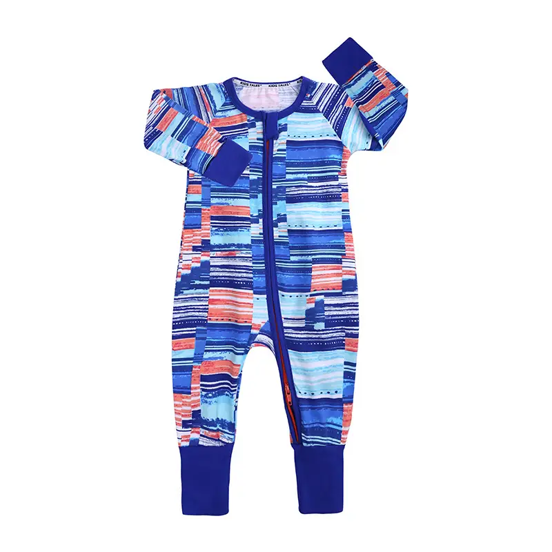 Baby Jumpsuit Double Zipper Pink Zebra Print - Image 35