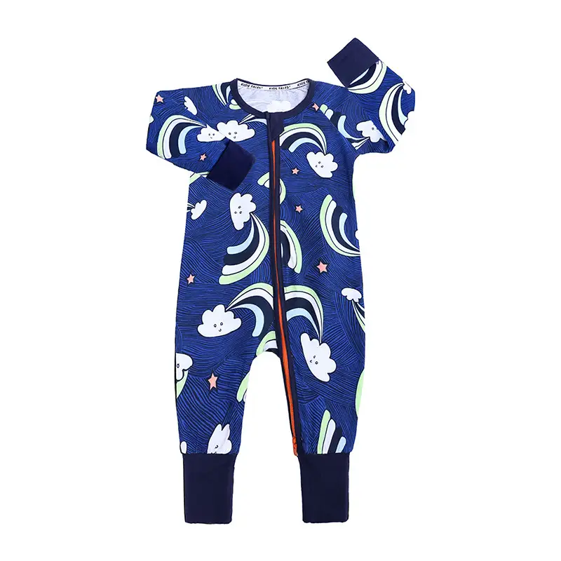 Baby Jumpsuit Double Zipper Pink Zebra Print - Image 20