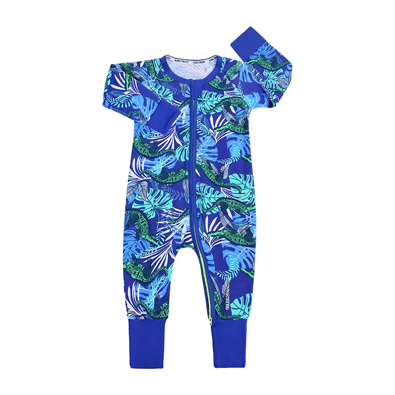 Baby Jumpsuit Double Zipper Pink Zebra Print - Image 17