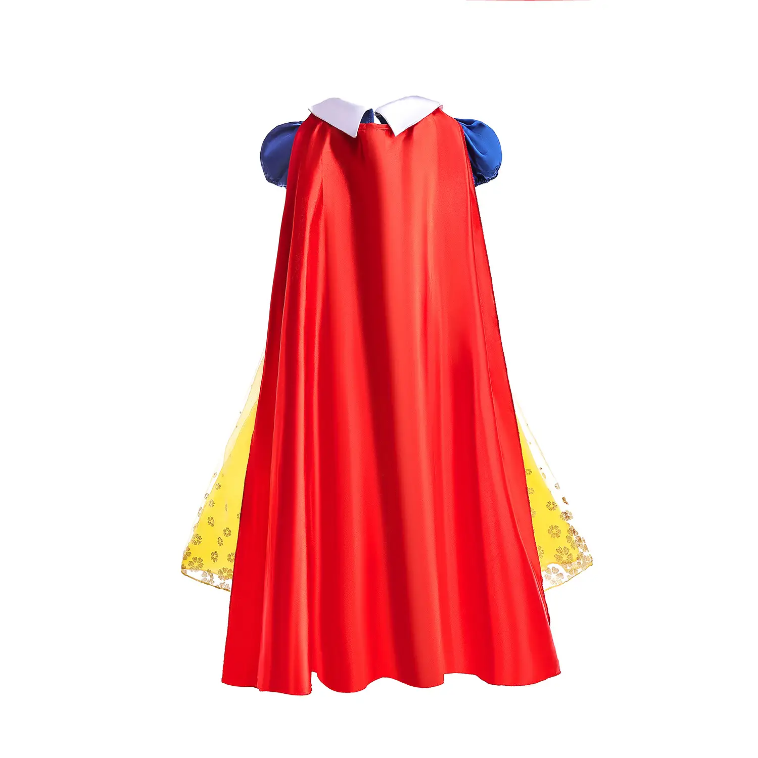 Snow White Snowman Dress with Red Shawl Tutu for Girls - Image 5