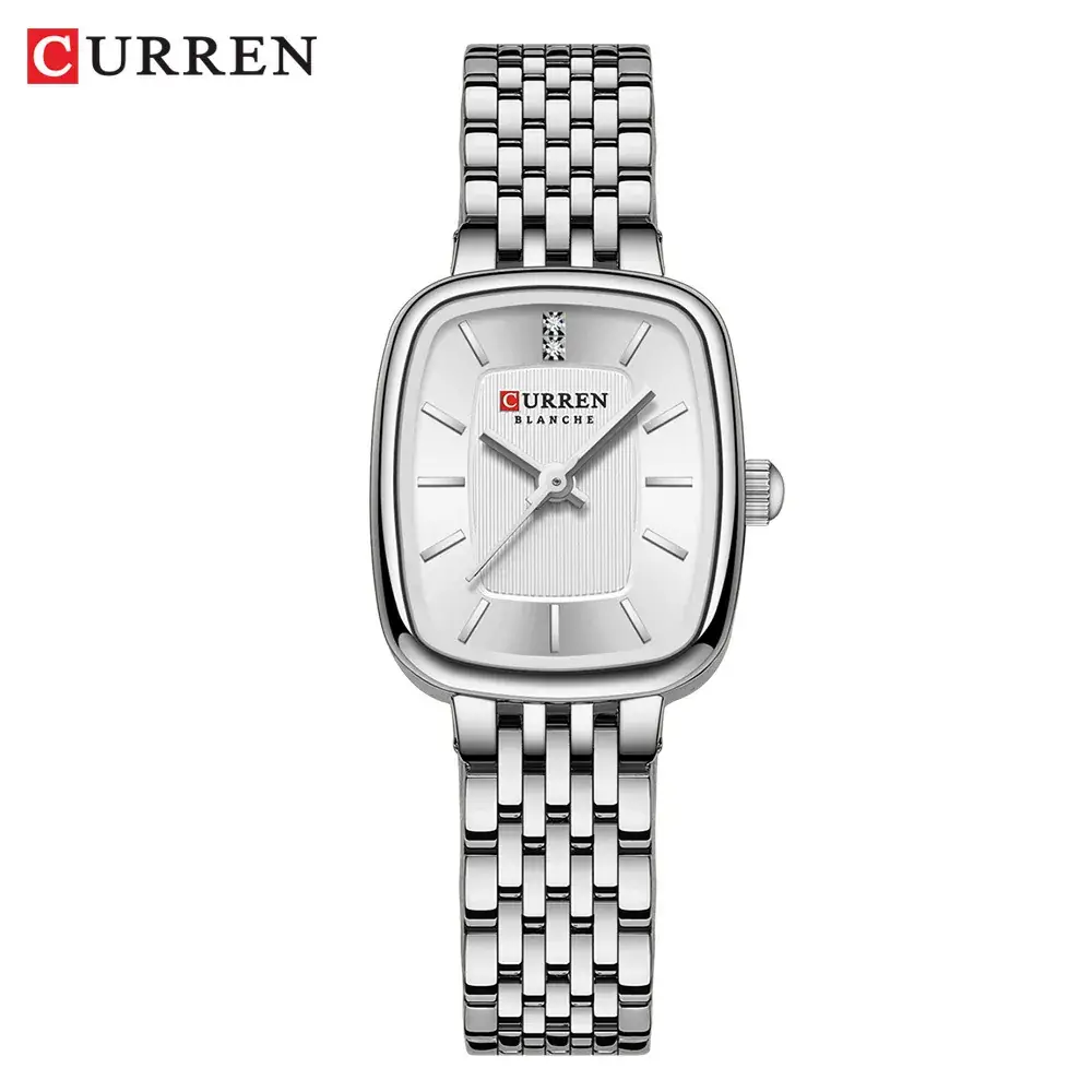 Women's Gold Green Dial Waterproof Quartz Watch - Image 11