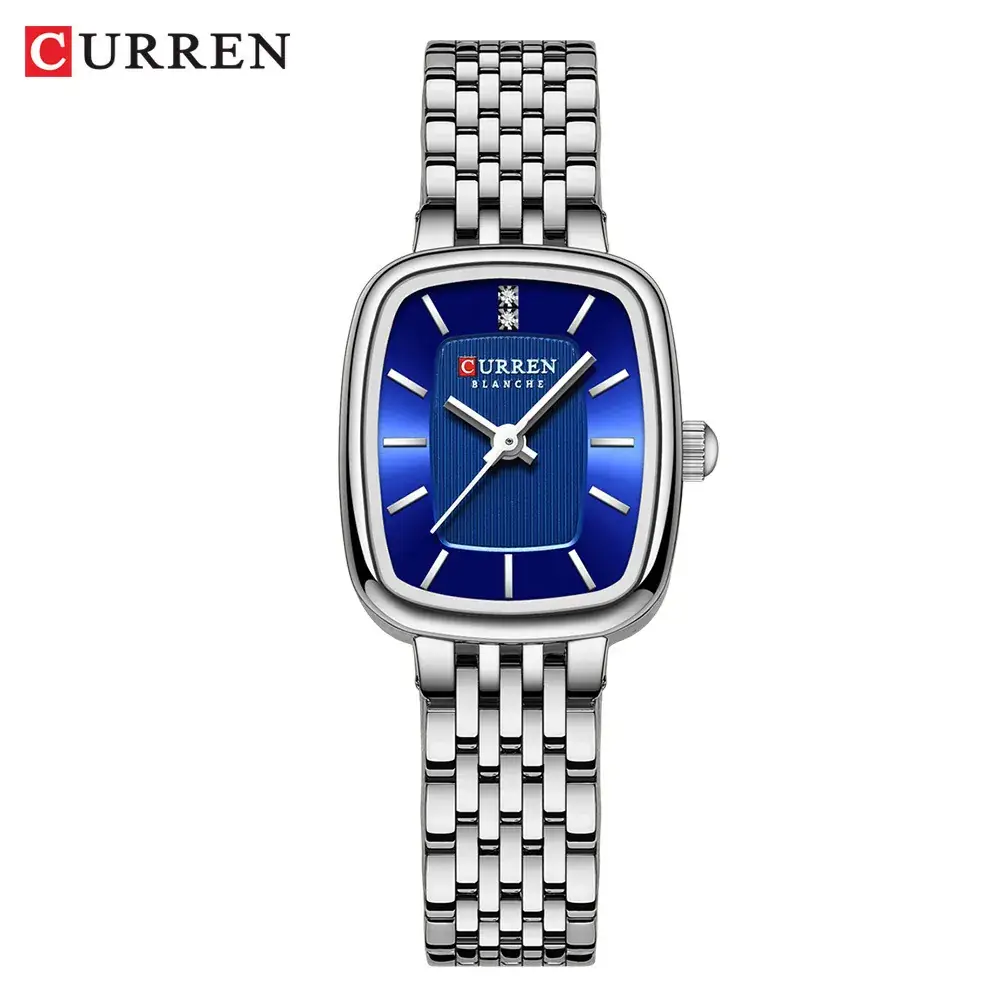 Women's Gold Green Dial Waterproof Quartz Watch - Image 6