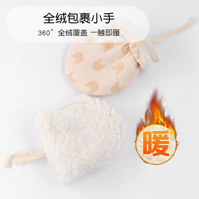 Newborn Warm Velvet Gloves for Baby Autumn Winter - Image 7