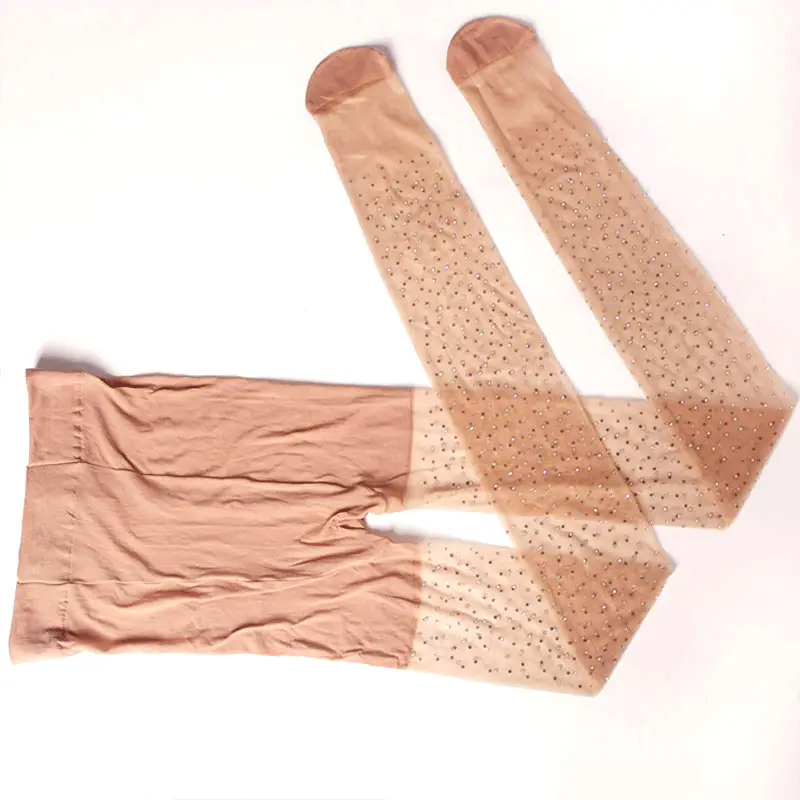 Cross-border rhinestone stockings with starry sparkle design - Image 7