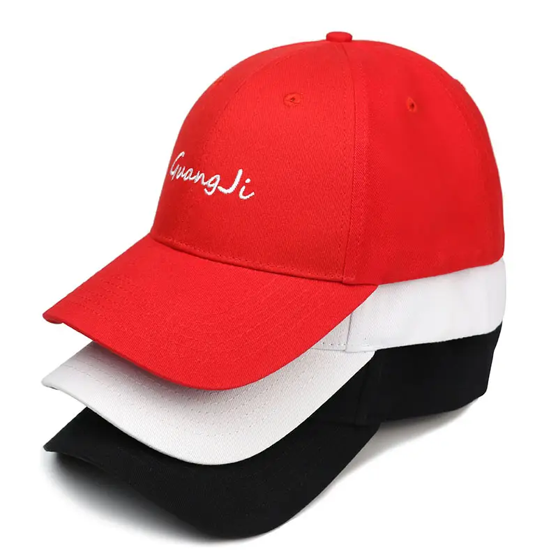 Women Red Black Embroidered Hip Hop Caps - Image 6