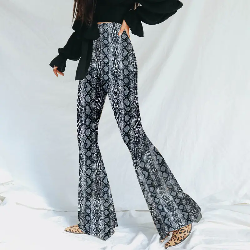 European American Explosive 2025 Leopard Flared Pants - Image 6