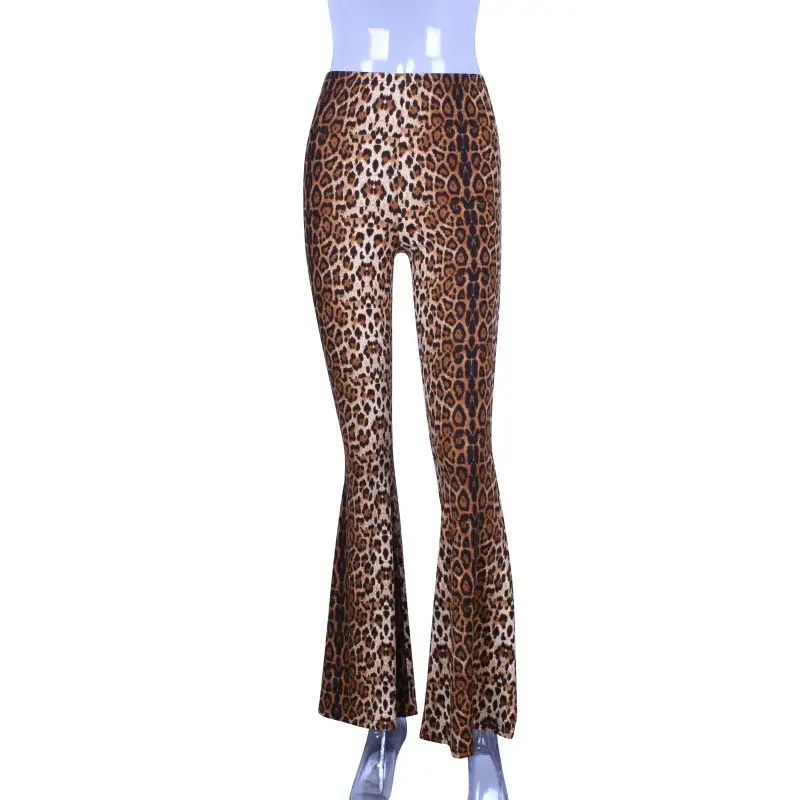 European American Explosive 2025 Leopard Flared Pants - Image 7