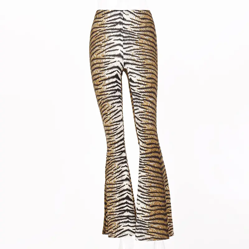 European American Explosive 2025 Leopard Flared Pants - Image 2