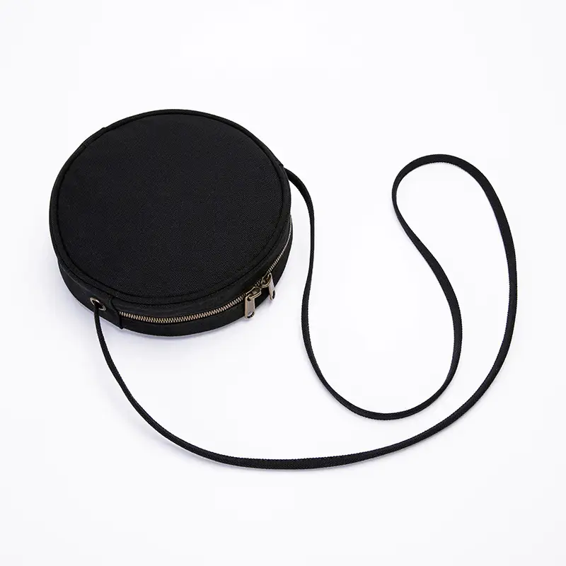 Women's Green Checkered Crossbody Bag Small Round Shoulder Bag