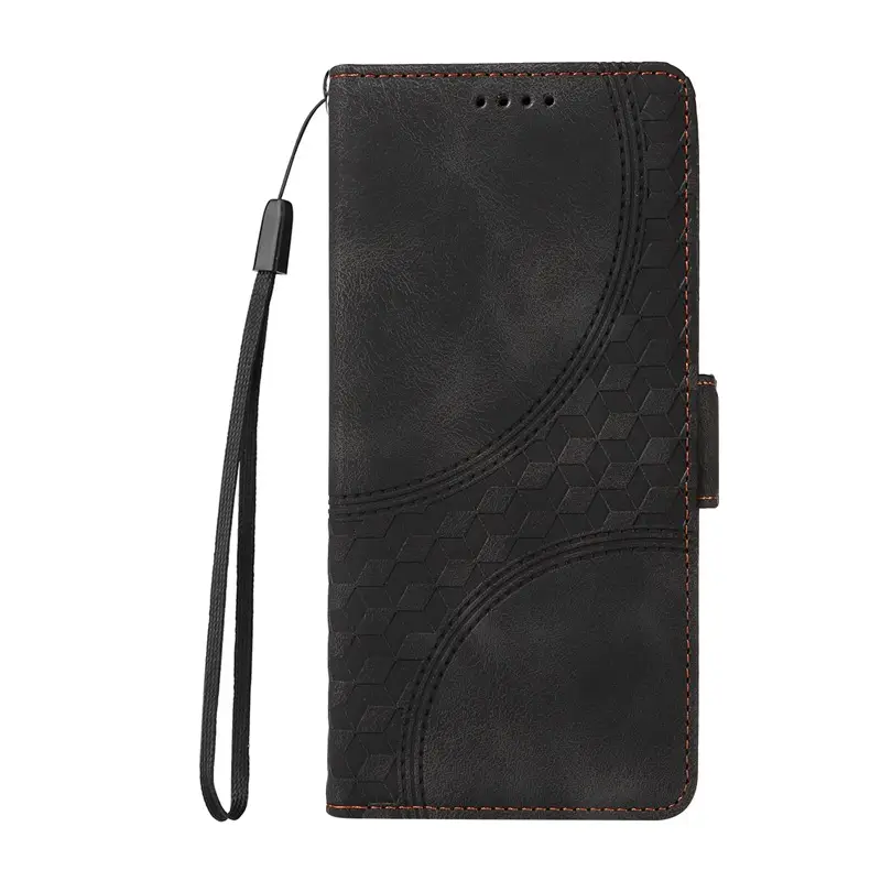 Green Leather iPhone Phone Case with Card Holder Stand - Image 3