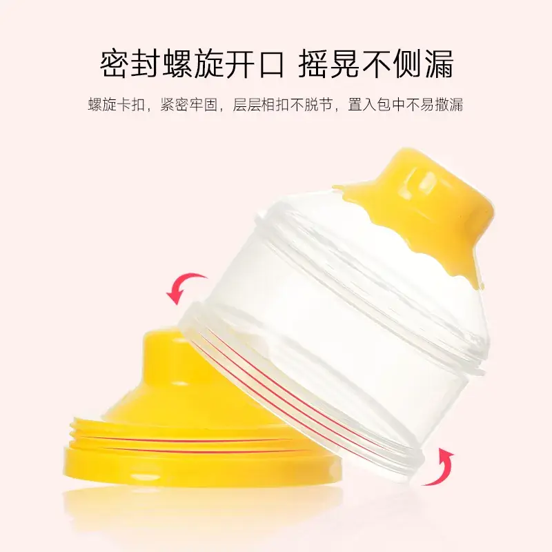 Three Layer Portable Baby Milk Powder Box - Image 7