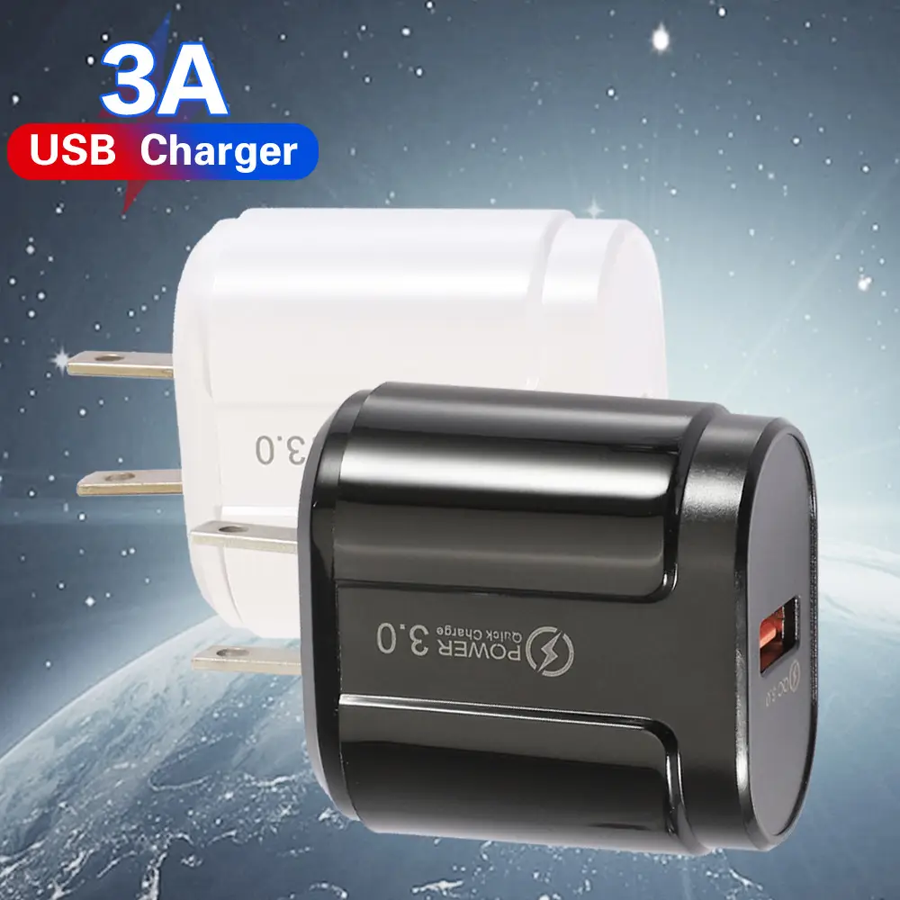 18W USB Charger for Mobile & Tablet Travel Use - Image 2