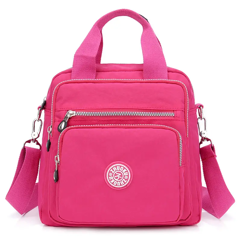 Women Korean Style Nylon Backpacks Multi Color Travel Crossbody - Image 8
