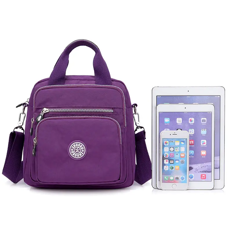 Women Korean Style Nylon Backpacks Multi Color Travel Crossbody - Image 11