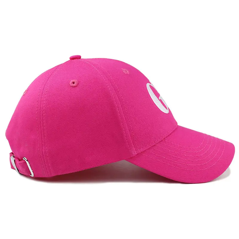 Ladies Pink GJ Embroidered Cap Winter Baseball - Image 10