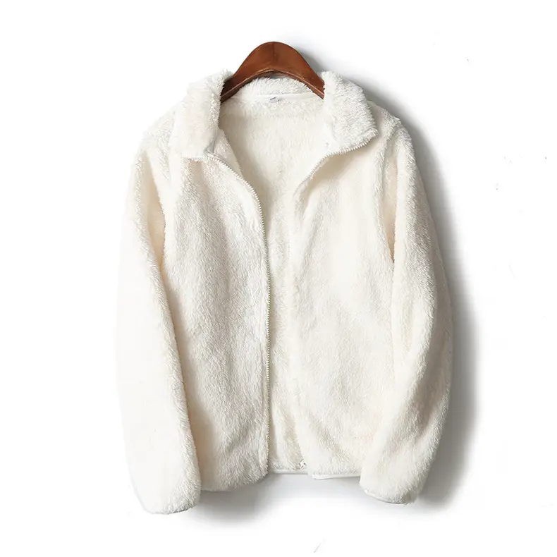 Women Velvet Cardigan Zipper Sweater 7 Colors