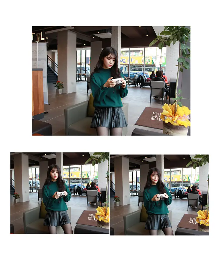 Candy Color Velvet Pullover Vest for Women — feature 28