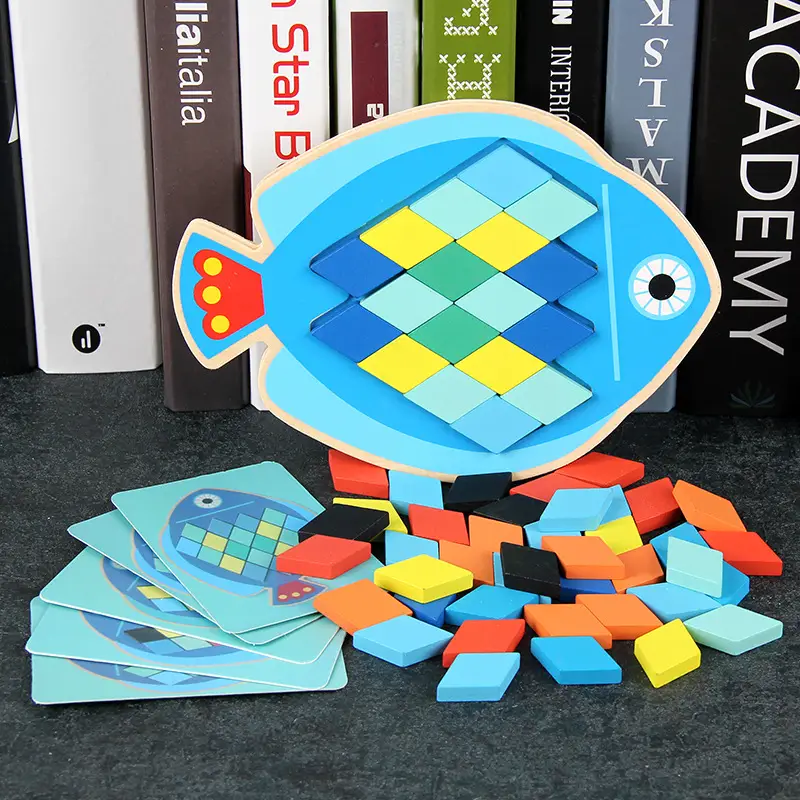 Three-Dimensional Fish Puzzle Toy for Kids - Image 4