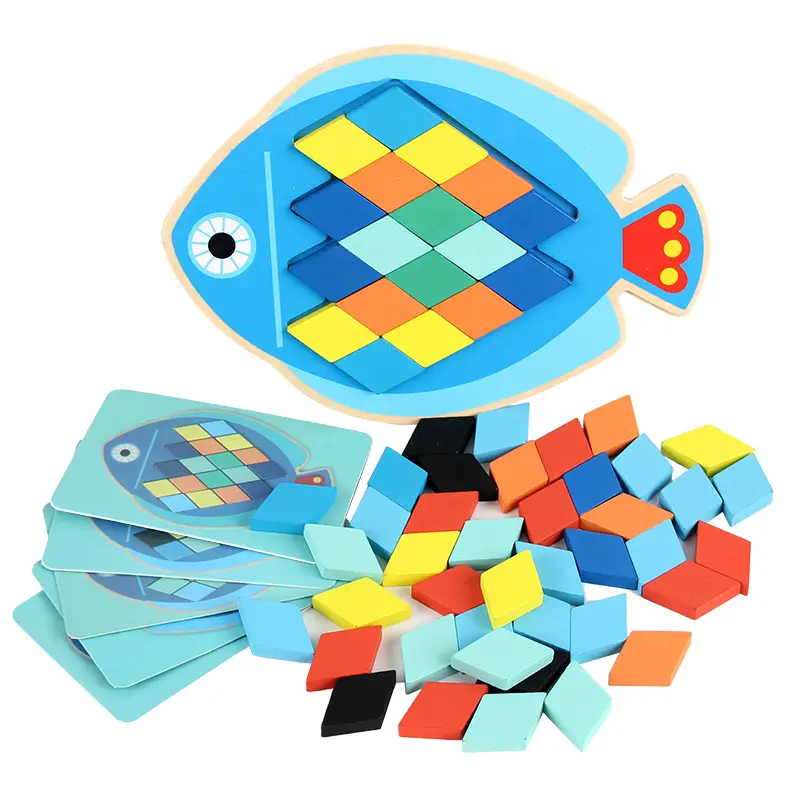 Three-Dimensional Fish Puzzle Toy for Kids - Image 7